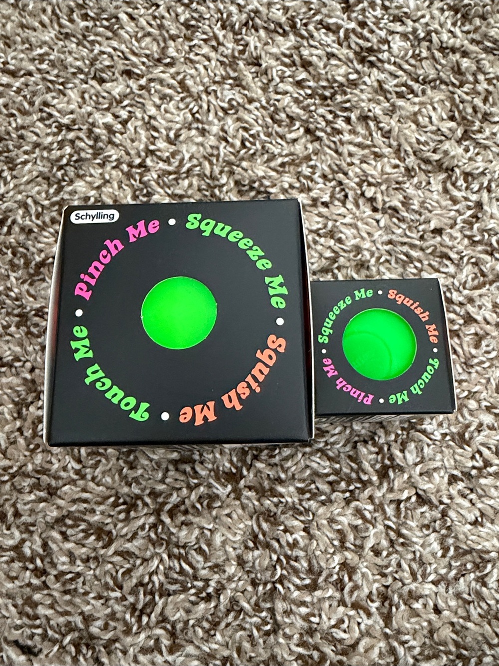 Green Schylling The Groovy Glob needoh + teenie groovy glob needoh - Picture 3 of 4